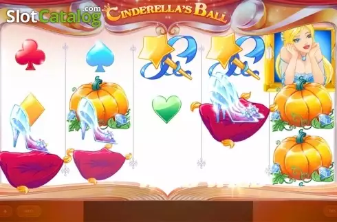 Slipper trail screen 2. Cinderella's Ball slot
