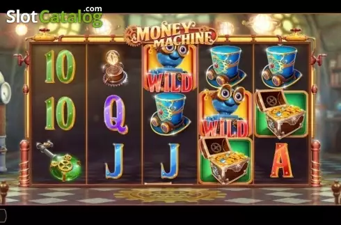 Reel Screen. Money Machine (Red Tiger) slot