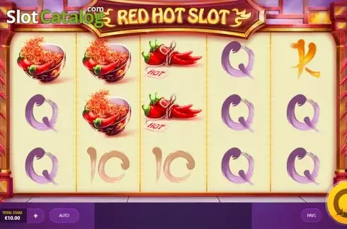 Reels screen. Red Hot Slot slot