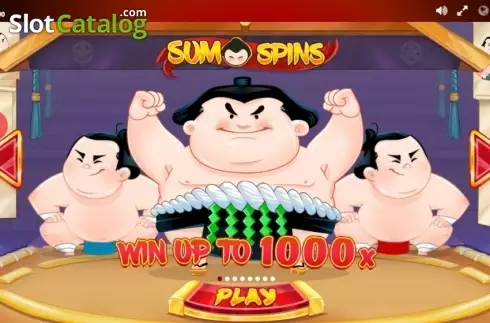 画面9. Sumo Spins (スモウ・スピンズ) カジノスロット