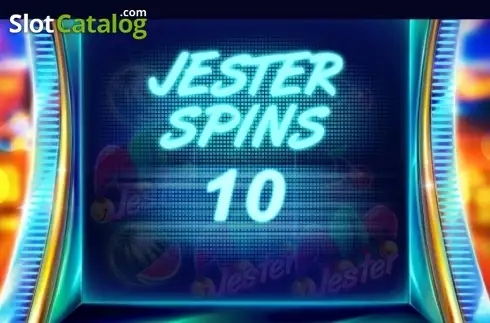 Free Spins Screen. Jester Spins slot