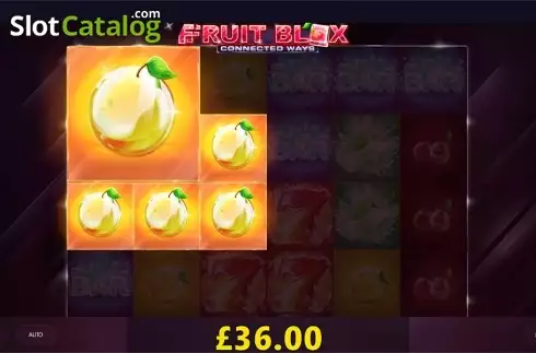 Win screen 3. Fruit Blox slot