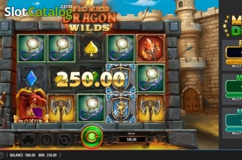 Bildschirm4. Wicked Dragon Wilds slot