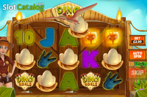 Bildschirm3. Dinoworld slot