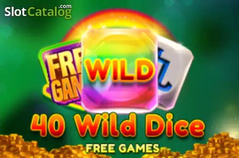40 Wild Dice Logotipo