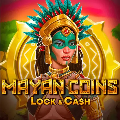 Mayan Coins: Lock and Cash Logo