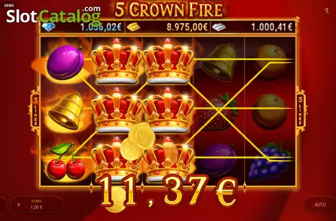 Captura de tela4. 5 Crown Fire slot