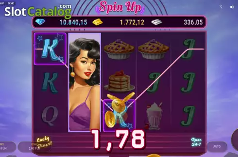 Pantalla3. Spin Up Tragamonedas