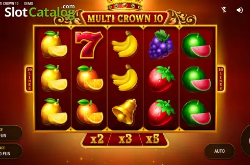 Οθόνη2. Multi Crown 10 Κουλοχέρης 