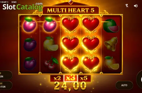 Pantalla3. Multi Heart 5 Tragamonedas 