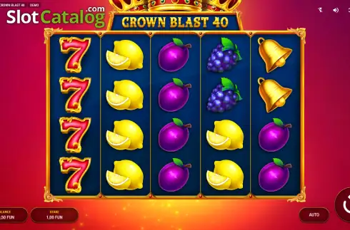 Schermo2. Crown Blast 40 slot