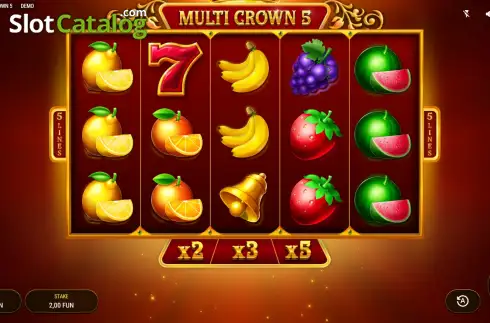 Ekran2. Multi Crown 5 yuvası