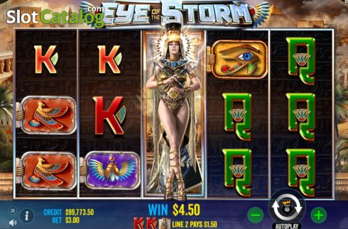 Free Spins 2. Eye of the Storm slot