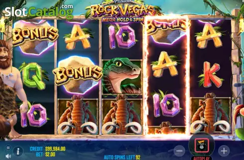 Bonus Symbols. Rock Vegas slot