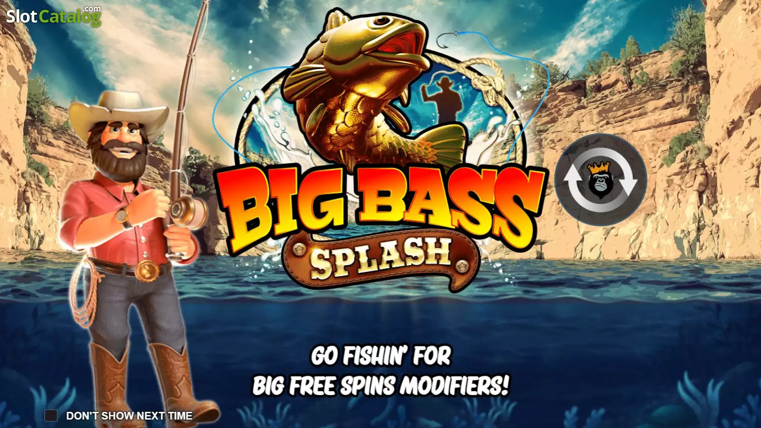 Large Bass Splash Slot Comment Reel inside Prize-Winning Fish