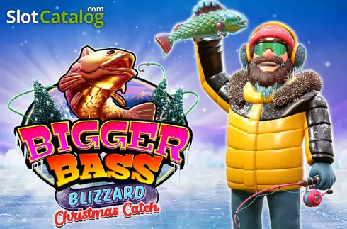Bigger Bass Blizzard - Christmas Catch Logo