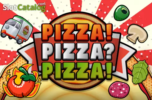 Pizza! Pizza? Pizza! Logo