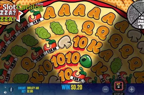 Free Spins 2. Pizza! Pizza? Pizza! slot