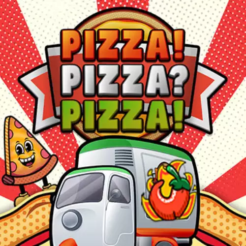 Pizza! Pizza? Pizza! Logo