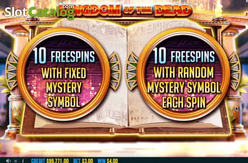 Free Spins 1. Kingdom of The Dead slot