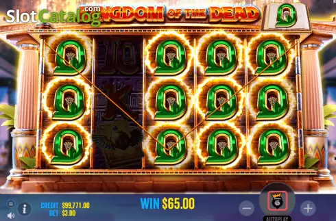 Free Spins 3. Kingdom of The Dead slot