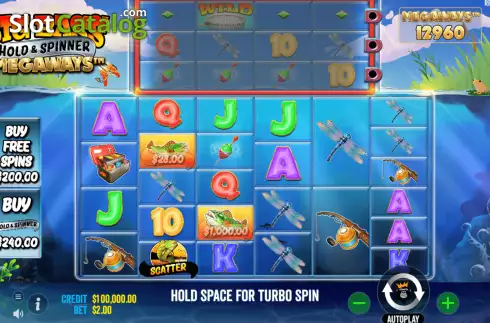 Captura de tela3. Big Bass Hold and Spinner Megaways slot
