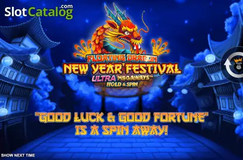 画面2. Floating Dragon New Year Festival カジノスロット