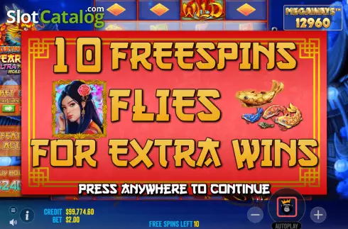 Free Spins 1. Floating Dragon New Year Festival slot