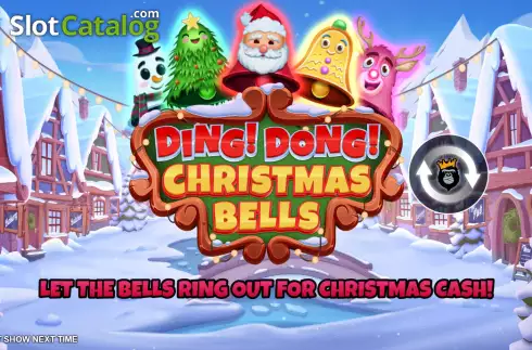 Start Screen. Ding Dong Christmas Bells slot