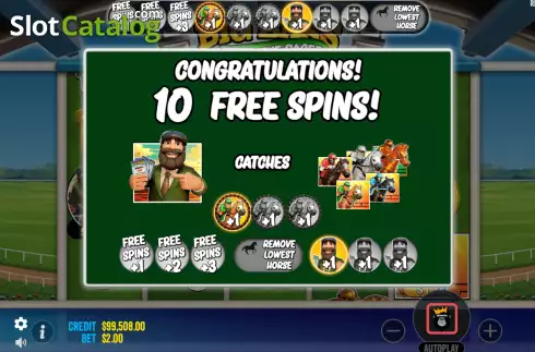 Free Spins 2. Big Bass Day At The Races slot