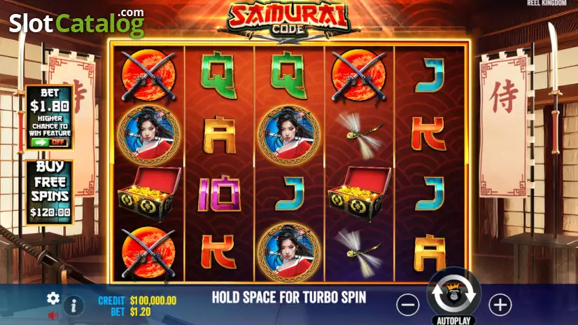 Samurai Code Slot