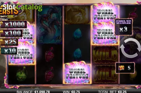 Scatter Symbols. Age of Beasts Infinity Reels slot