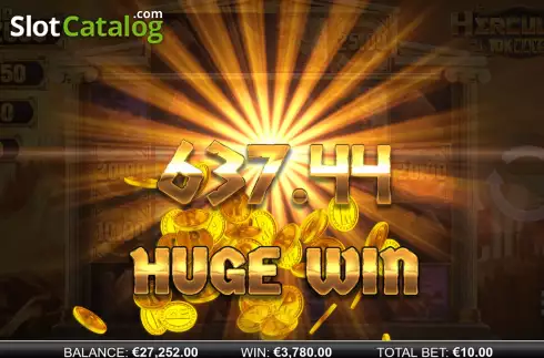 Huge Win. Hercules 10K WAYS slot