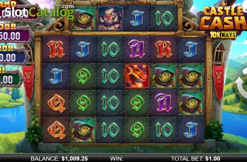 Ecran2. Castle Cash 10K Ways slot