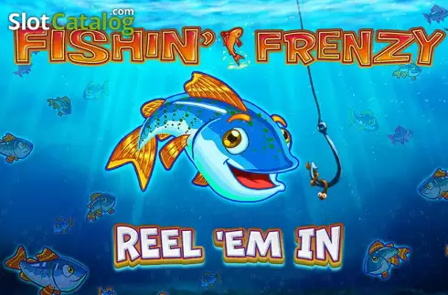 Fishin’ Frenzy Reel ’Em In Logo