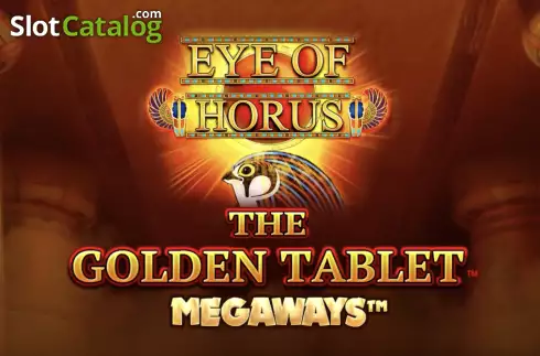 Eye Of Horus The Golden Tablet Megaways Logotipo