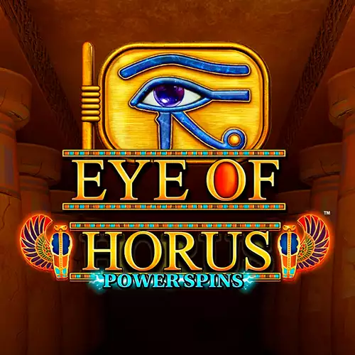 Eye of Horus Power Spins Logotipo