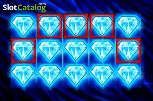 Win screen. The Diamond Game slot