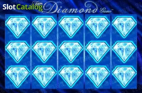 Win screen. The Diamond Game slot