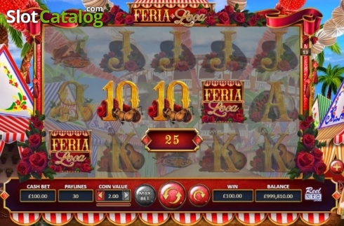 Win Screen 2. Feria Loca slot