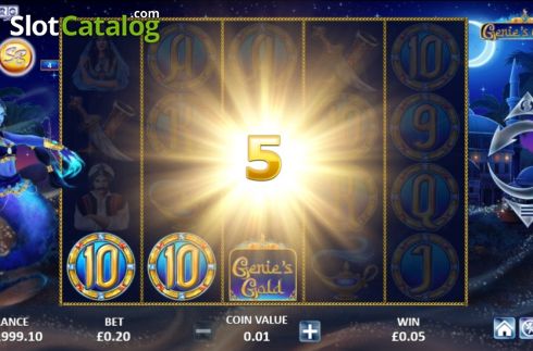 Win 2. Genie’s Gold slot
