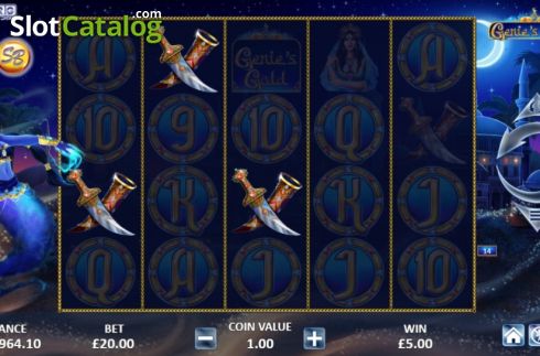 Win 3. Genie’s Gold slot