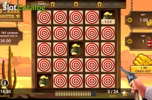 Game screen 4. Gold Rush Shooter slot