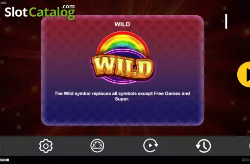 Wild screen. Diamond Luck slot