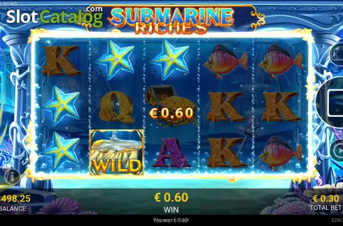 Win screen 2. Submarine Riches slot