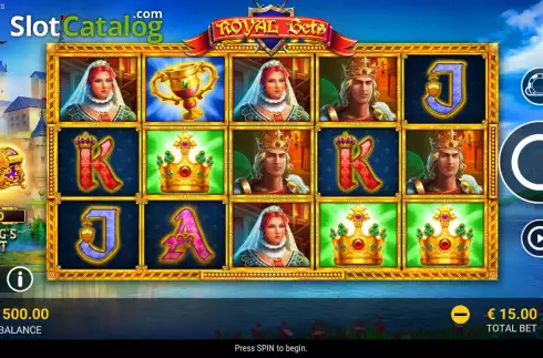 Reel screen. Royal Bets slot