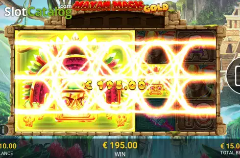 Win screen 2. Mayan Magic Gold slot