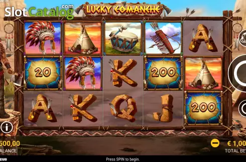 Schermo2. Lucky Comanche slot