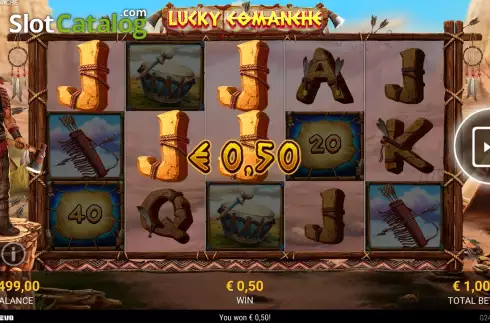 Skärmdump3. Lucky Comanche slot