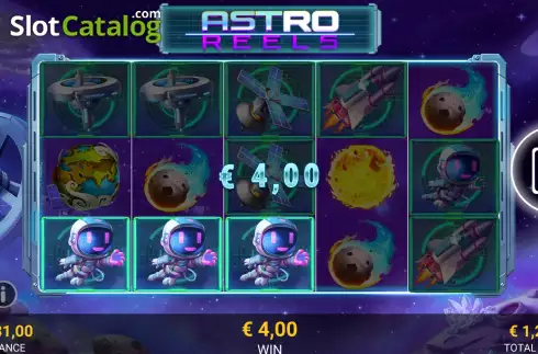 Bildschirm3. Astro Reels slot